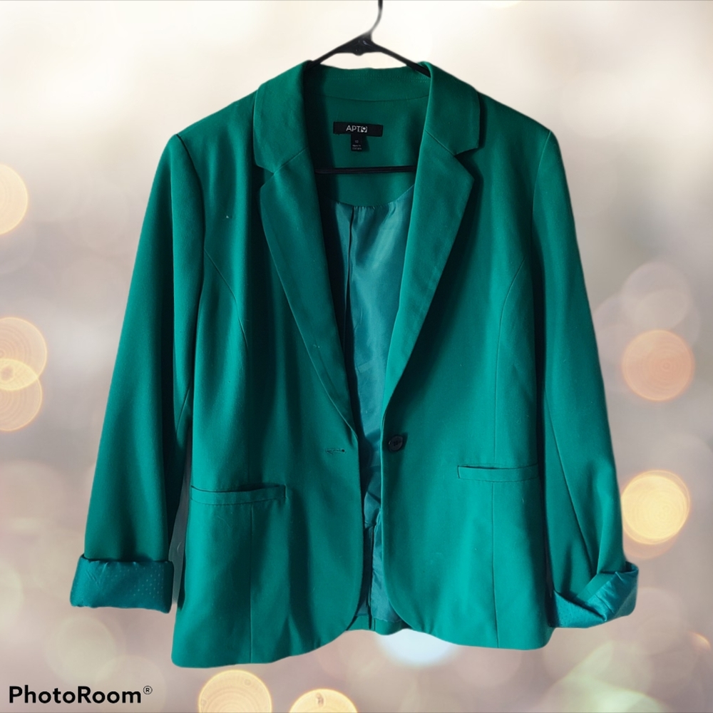 Green blazer